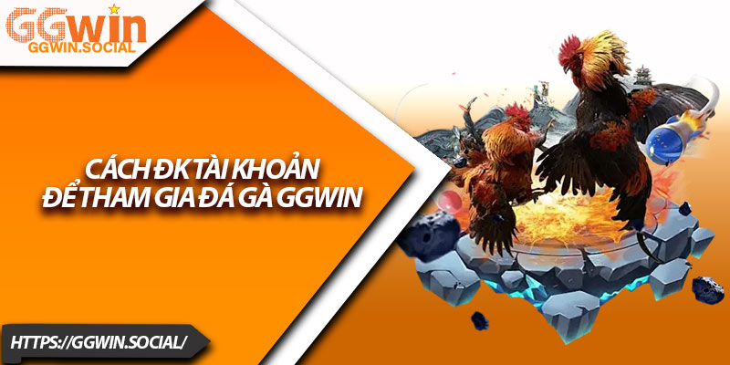 Đá Gà GGWIN – Nơi Hội Tụ Dân Chơi Gà Chuyên Nghiệp 3 Cách Đk Tài Khoản Để Tham Gia Đá Gà GGWIN